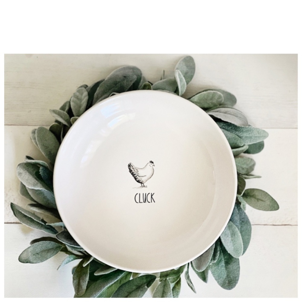 NEW Rae Dunn Chicken Cluck Bowl - Picture 2 of 3